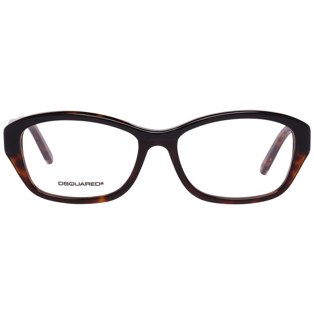 Dsquared² kahverengi plastik çerçeveler